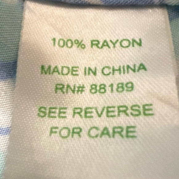 Lilly Pulitzer Maya Worth Blue May Flowers Floral Print Tie Waist Dress - Picture 8 of 14